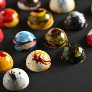 renkli dolgulu spesiyel çikolatalar