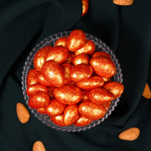 Bronz - Desenli Badem Draje