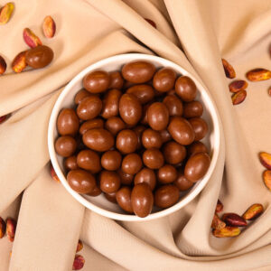 sütlü parlak fıstık