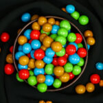 renkli leblebili draje