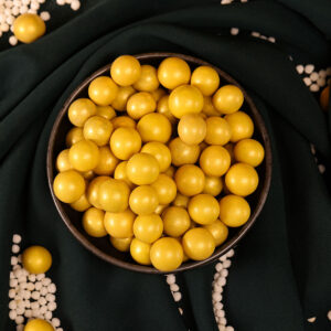 Kahve Çekirdekli Gold Draje